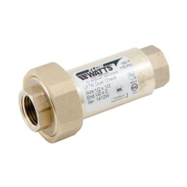 WATTS LF 1/2 FPT DU CHK BFP