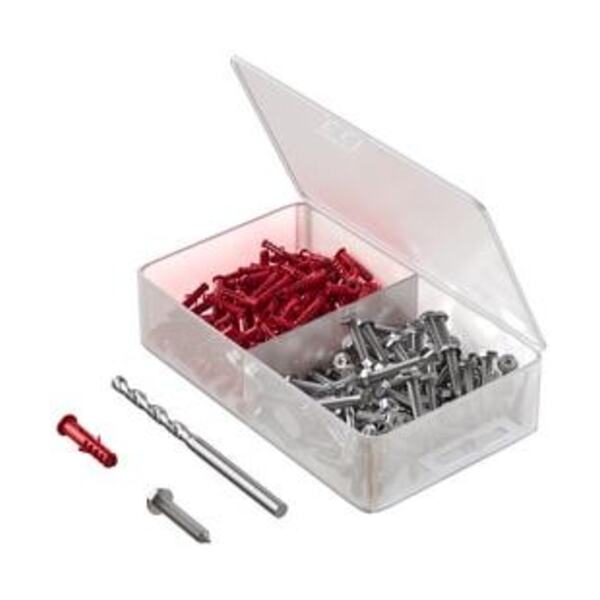 PROSELECT 10X1-1/4 PLAS ANCR KIT 100PCS