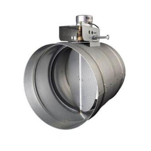 BROAN-NUTONE LLC 6 in. Make-up Air Damper Galvanized Steel