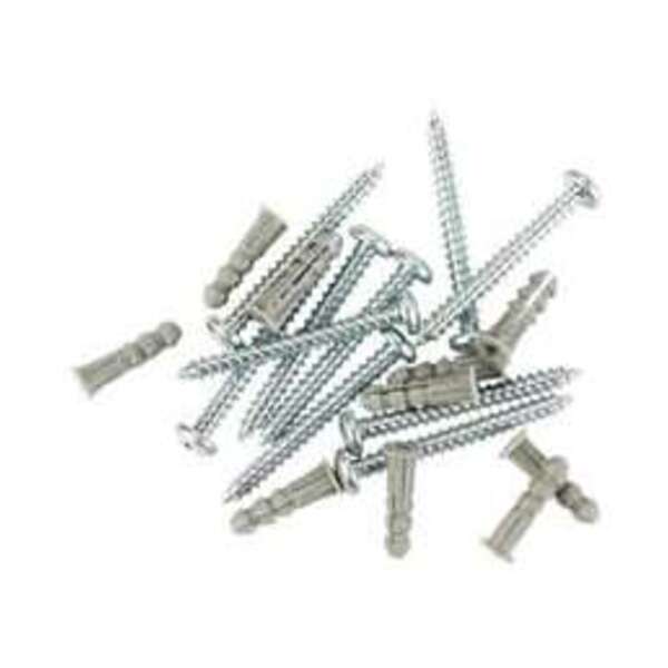 CLOSET MAID MOUNT HDWR SCRW & ANCR 10 PK