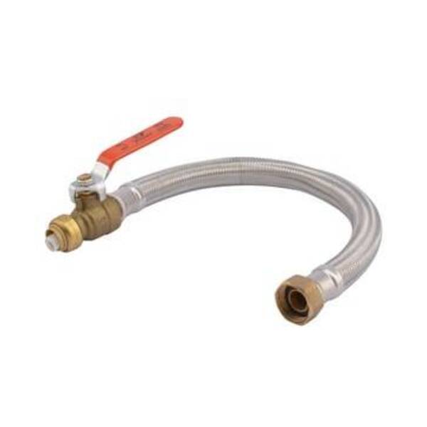 SHARKBITE USA LF 1/2X3/4X18 *SHARKB WTR HOSE W/ B