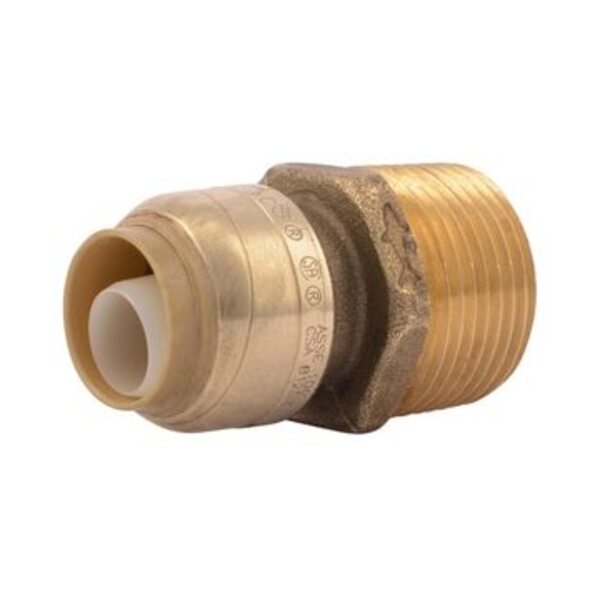 SHARKBITE USA LF 1/2X3/4 MNPT *SHARKB RED CONN