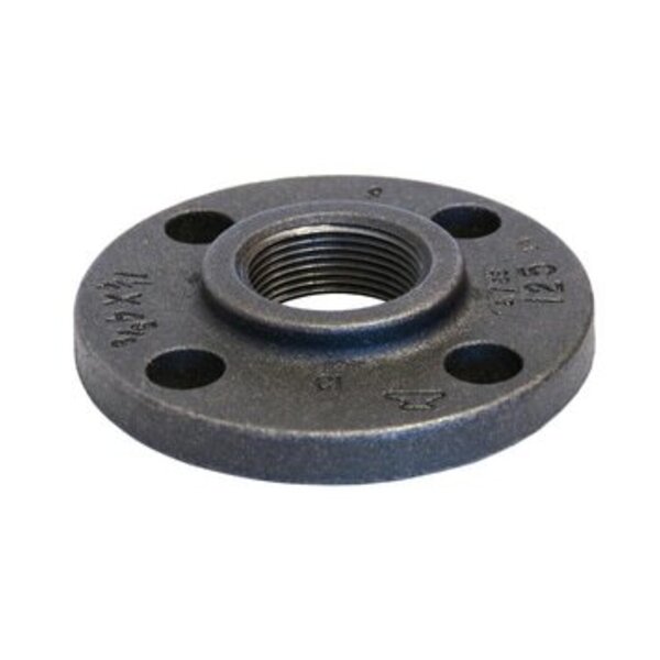 DOMESTIC MANUFACTURERS 1-1/2X5 BLK CI THRD COMP FLG