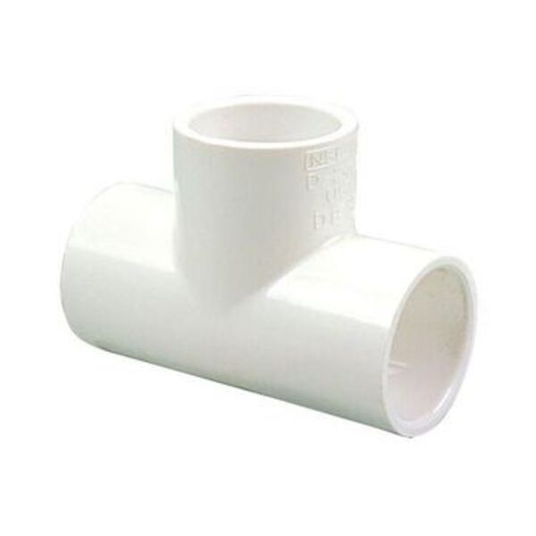 CHARLOTTE PIPE AND FOUNDRY CO 3/4X3/4X1/2 PVC S40 SXSXS TEE