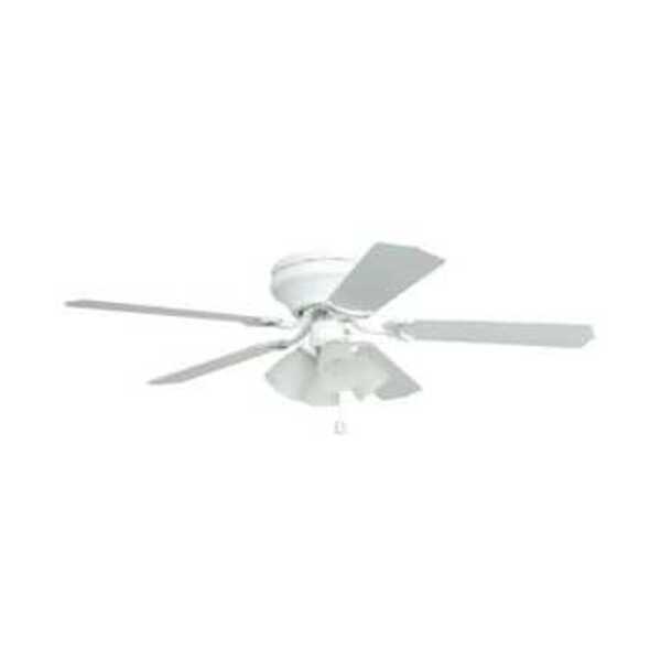 CRAFTMADE CCY 52 HUGGER CEIL FAN 5 BLD WHIT