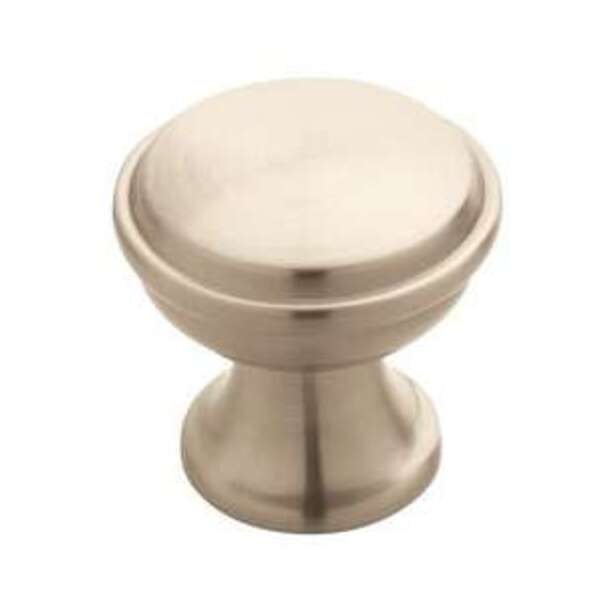 AMEROCK LLC 1-3/16 in. Knob in Satin Nickel