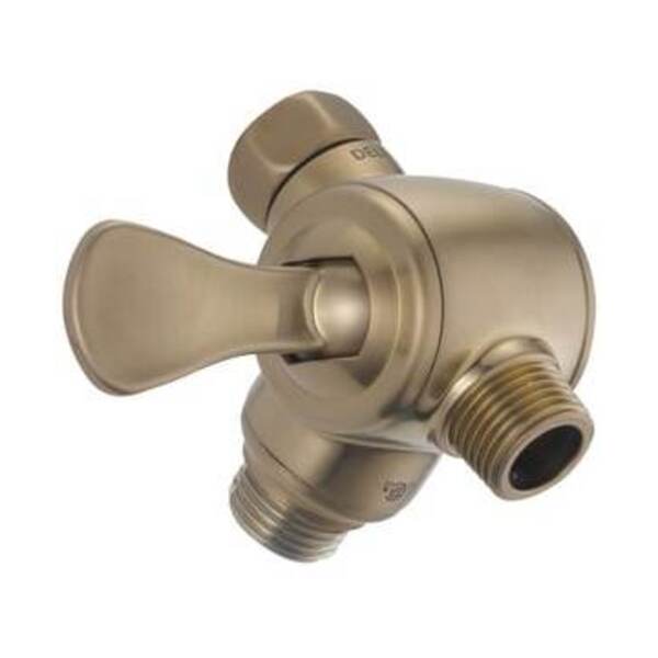 DELTA @ 3W H/SHWR DIV SHWR ARM CHBR