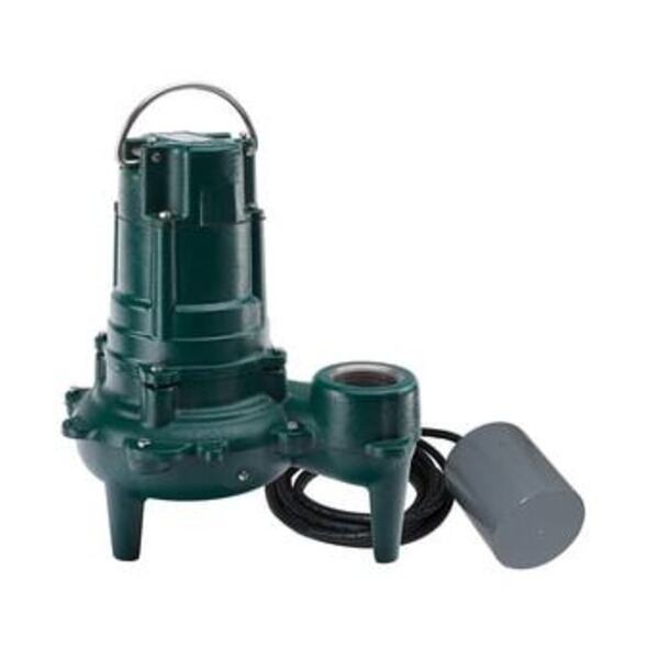 ZOELLER 115V 1/2HP SEW PUMP W/VLFS