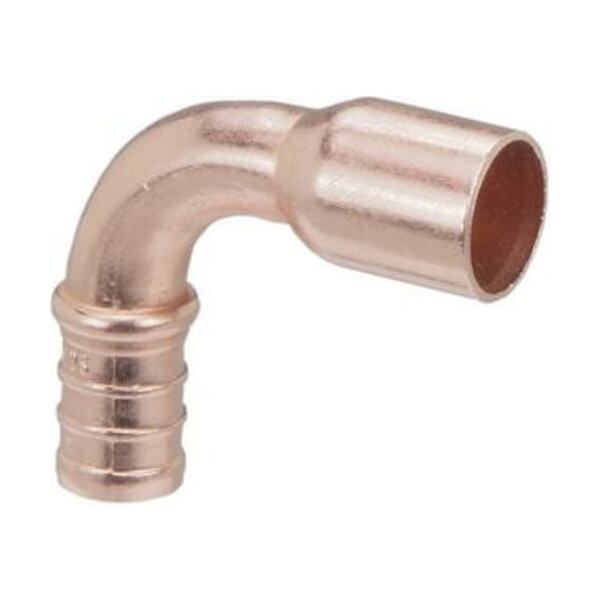VIEGA LF 1/2 PEX CRMP X COP FTG ELL