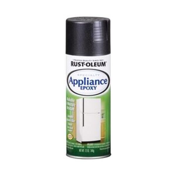 RUST-OLEUM 12OZ APPL SPRY PAINT EPOX BLAC