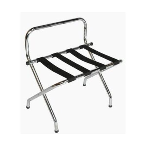 CENTRAL SPECIALTIES LTD / CSL HI BACK ECON LUGGAGE RACK ZINC