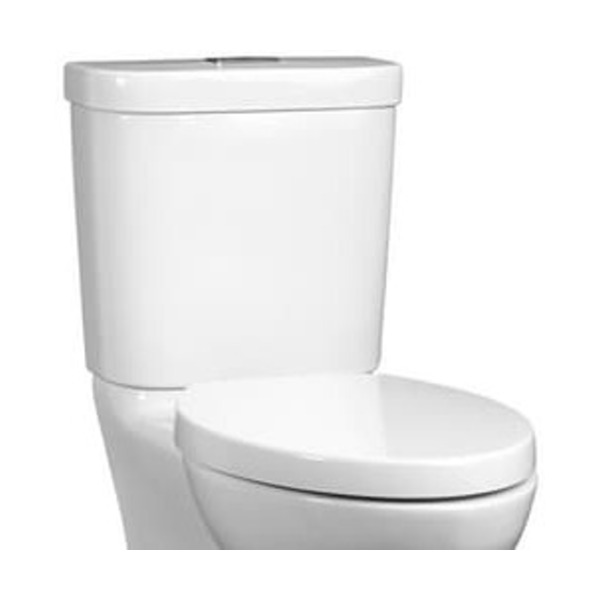 AS AMERICA INC 1.0 gpf/1.28 gpf Dual Flush Toilet Tank in Canvas White