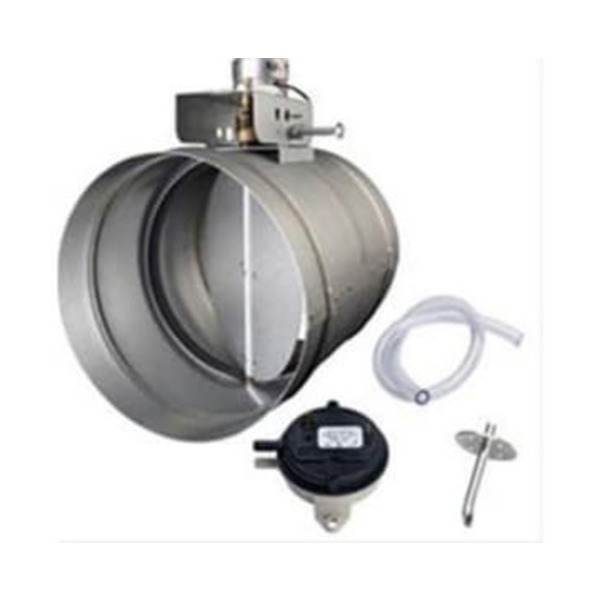 BROAN-NUTONE LLC 10 in. Make-up Air Damper Galvanized Steel