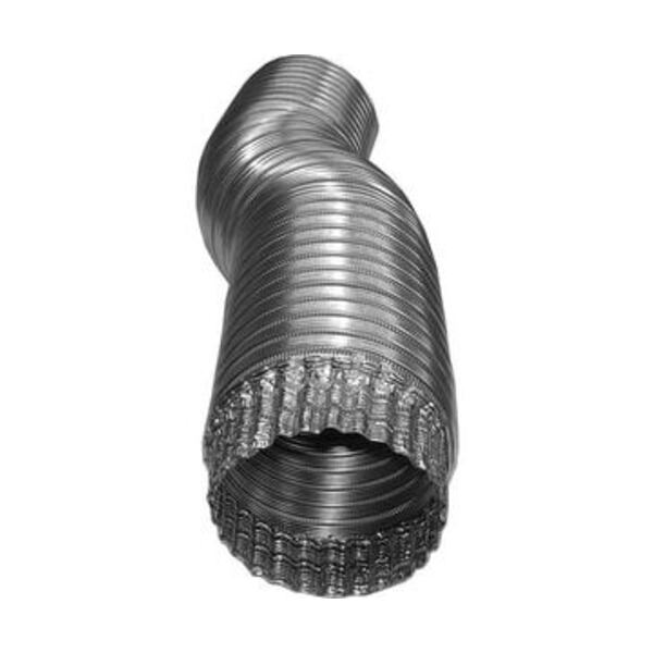 DEFLECTO 6X8 ALUM FLEX DUCT W/ CRMP END