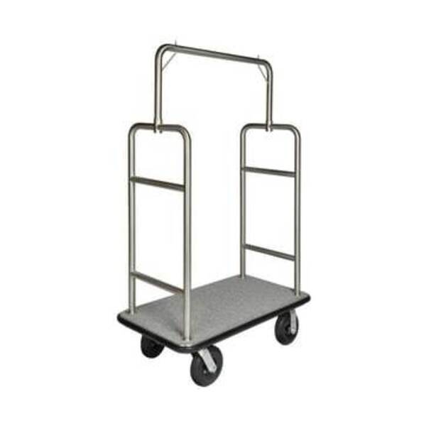 CENTRAL SPECIALTIES LTD / CSL BELLMAN CART SS GRAY CARPET