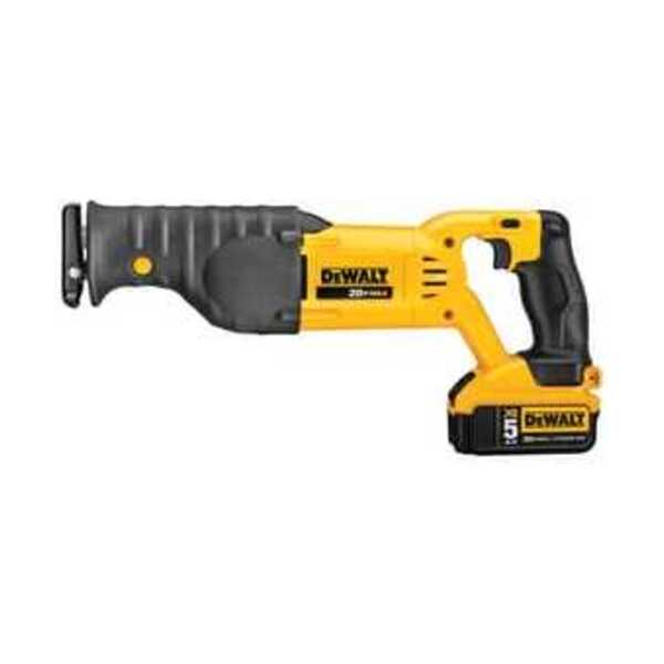 DEWALT 20V 5.0 AH MAX LI-ION RECIP SAW KIT