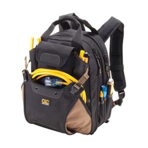 CLC CUSTOM LEATHER CRAFT 48 PCKT DLX TOOL BACKPACK