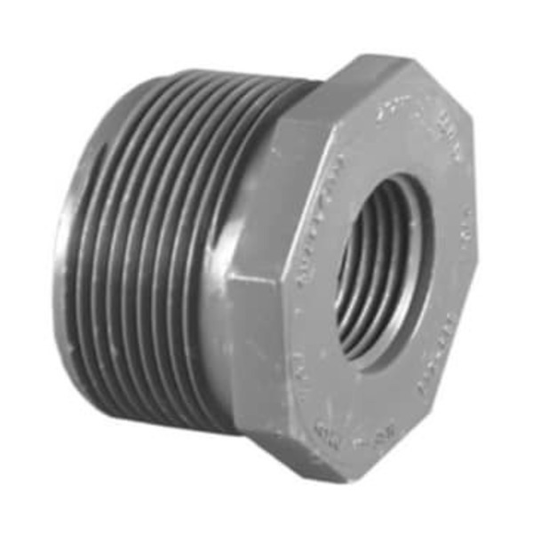 CHARLOTTE PIPE AND FOUNDRY CO 3/4X1/2 PVC S80 THRD BUSH