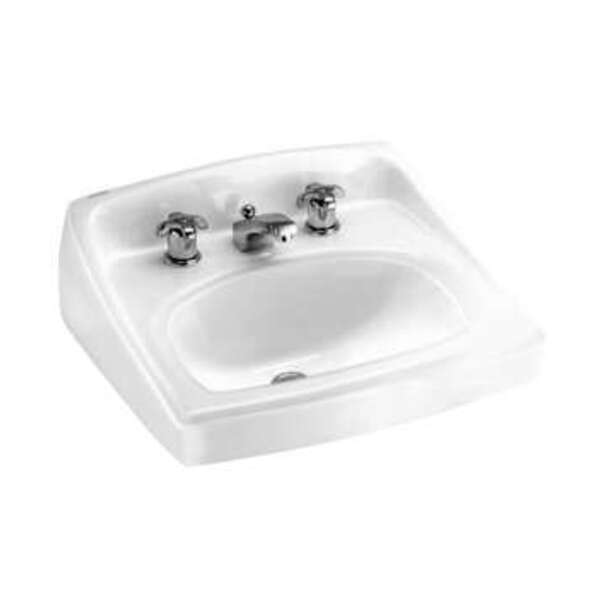 AMERICAN STANDARD @ 20X18 VC 8 WH LAV *LUCERN WHIT