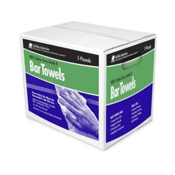 BUFFALO INDUSTRIES 5LB GRADE B WHT BAR TWL BX