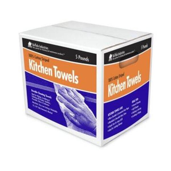 BUFFALO INDUSTRIES 5LB WHT KITC TWL BX