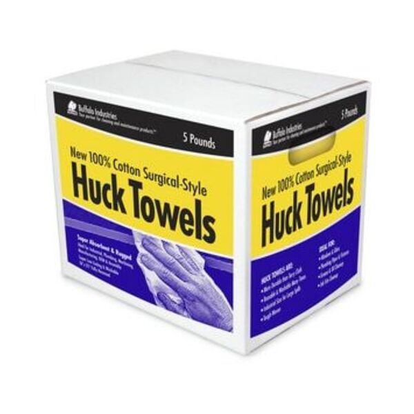 BUFFALO INDUSTRIES 5LB BLUE NEW SURGICAL HUCK TWL BX