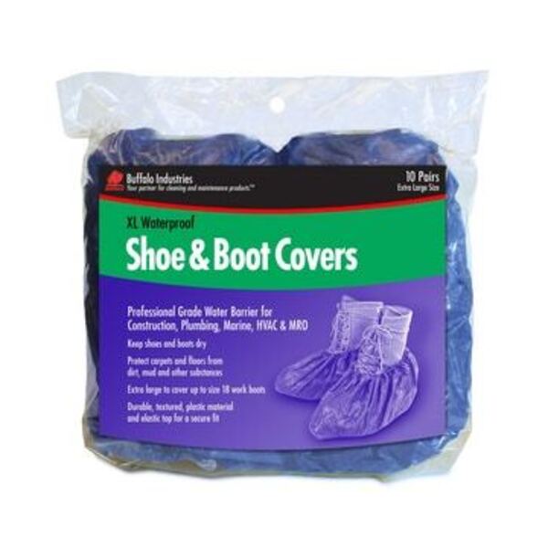 BUFFALO INDUSTRIES WP SHOE CVR BOOTIES BLUE 10PR