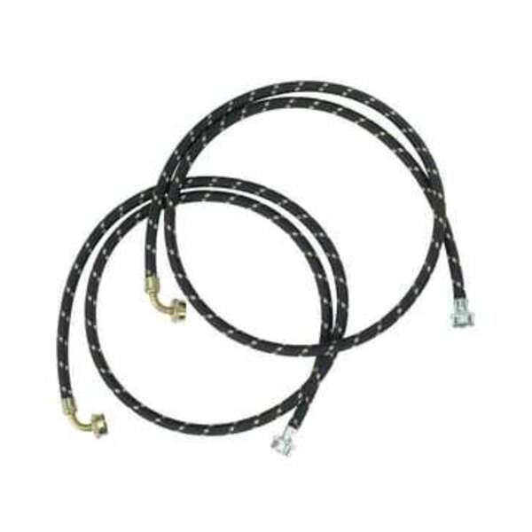 WHIRLPOOL CORPORATION 6 ft. Nylon Hose in Black