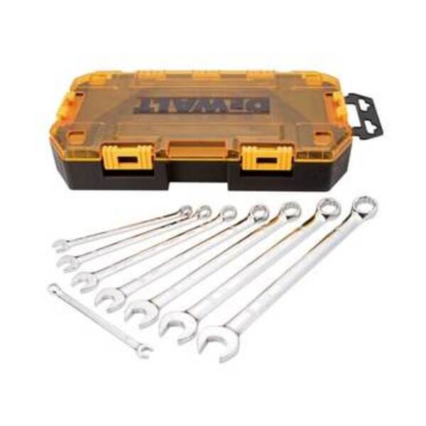 DEWALT TOOL BX W/ SAE COMB WRCH SET