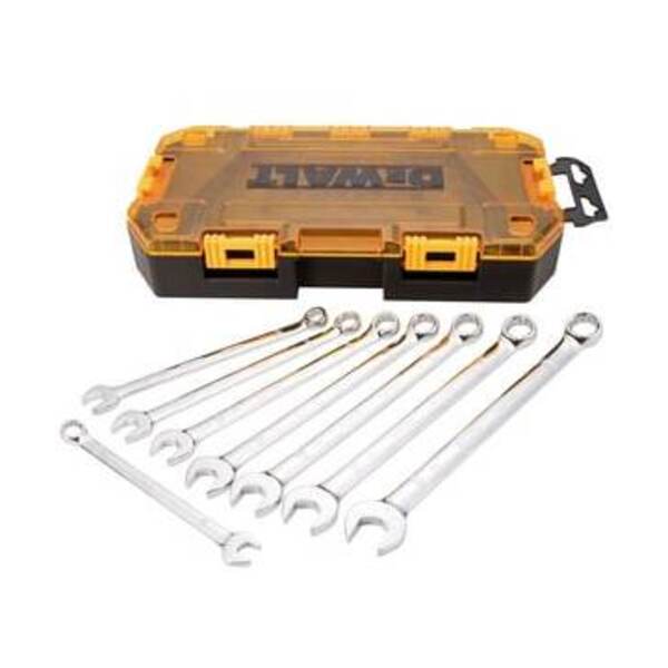 DEWALT TOOL BX W/ METRIC COMB WRCH SET