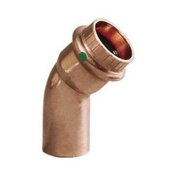 VIEGA NORTH AMERICA LLC 3/4 in. Copper Press 45� Street Elbow