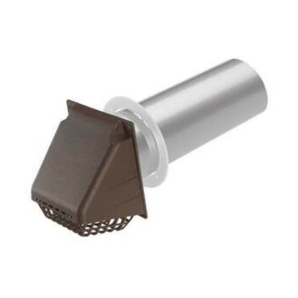 DEFLECTO 4 BROW HOODED DRYER VENT