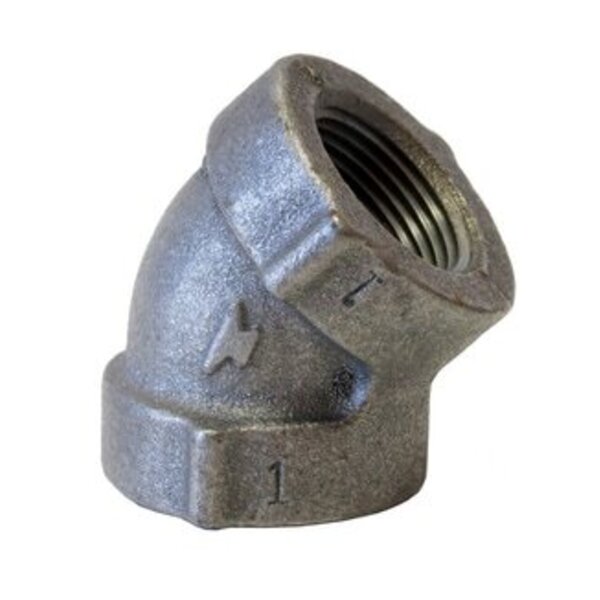 DOMESTIC MANUFACTURERS 3/4 BLK CI 45 ELL