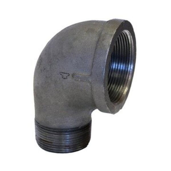 DOMESTIC MANUFACTURERS 1X3/4 BLK MI 150# ST 90 ELL