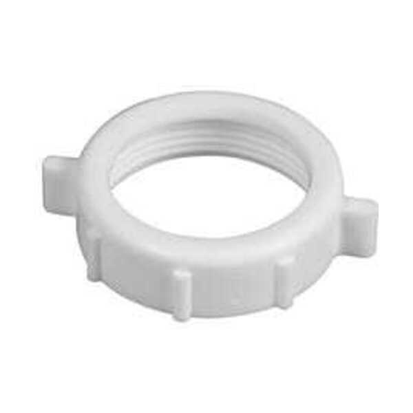 DEARBORN 1-1/2 PVC SJ NUT WHIT