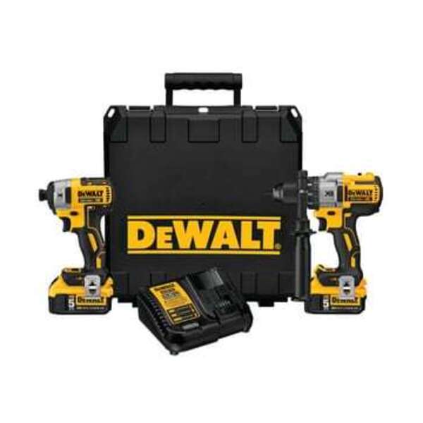 DEWALT 20V MAX XR HD & IMPACT COMBO DRILL