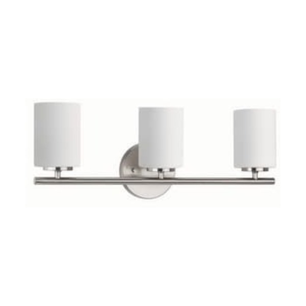 PROGRESS BN 3 100W MED INCAND BATH LGHT