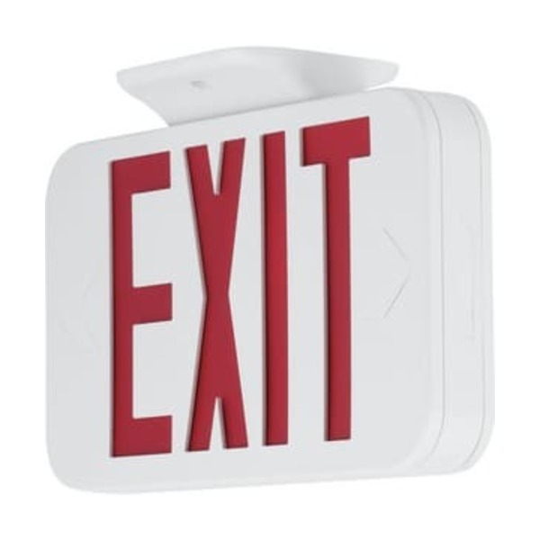 PROGRESS EMERG LED EXIT LGHT RED.