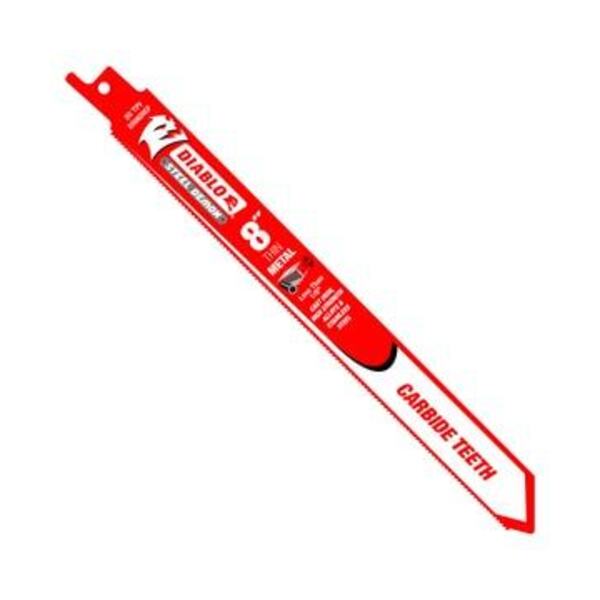 DIABLO TOOLS 8 CARB STRIP MTL RECIP BLD