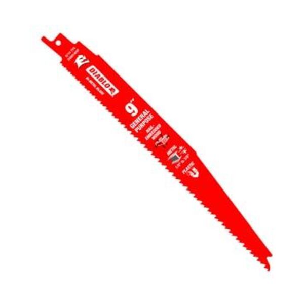 DIABLO TOOLS 9 8/14TPI GP RECIP BLD 5 PK