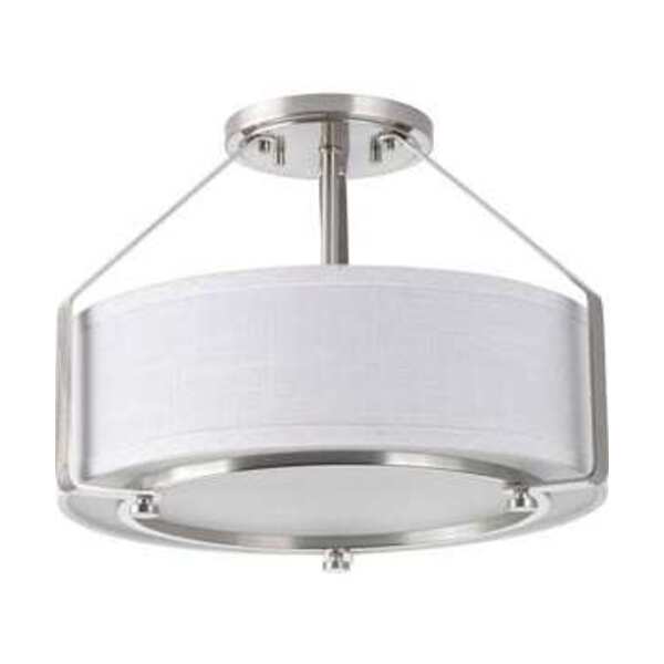 PROGRESS BN 3 75W MED CEIL LGHT *RATIO