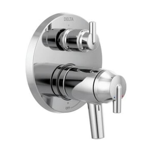 DELTA FOCUS CCY 3HDL LEV TSTAT SHWR VLV TRIM CP