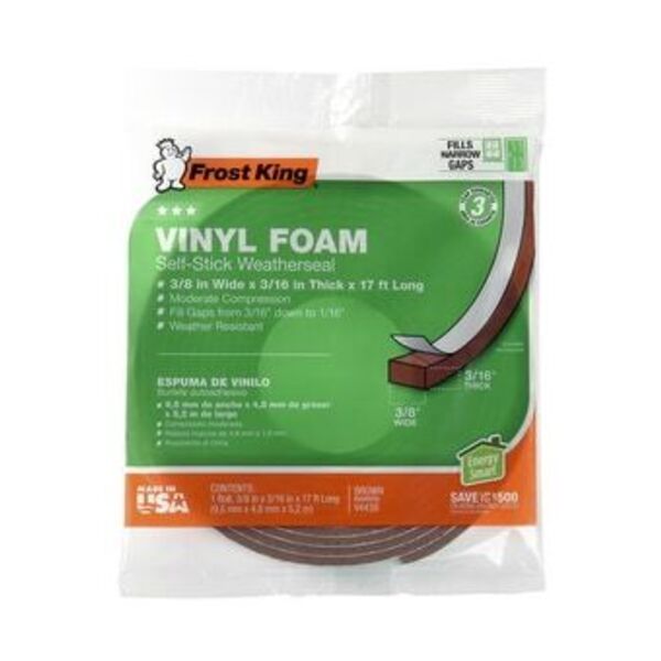 THERMWELL 17 VINYL FOAM TAPE BROW