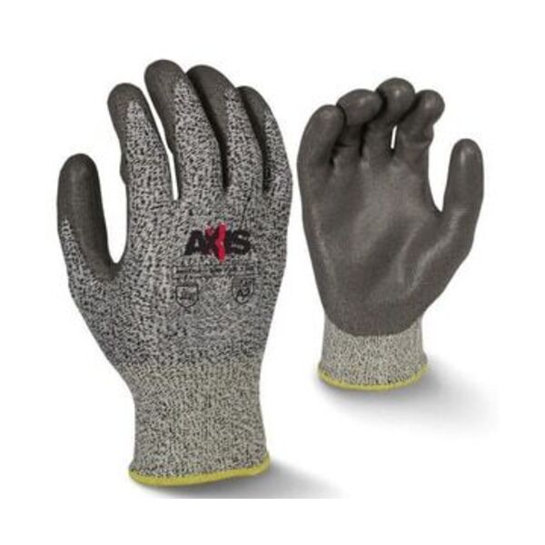 RADIANS INC Size L Plastic Glove in Grey
