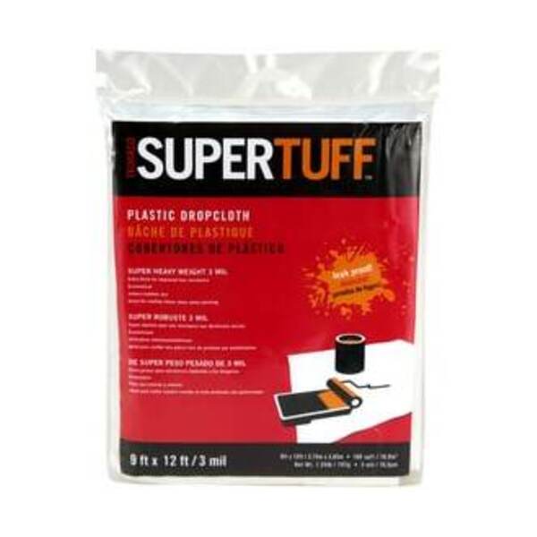 TRIMACO 9X12 3.0 MIL PLAS DROP CLOTH