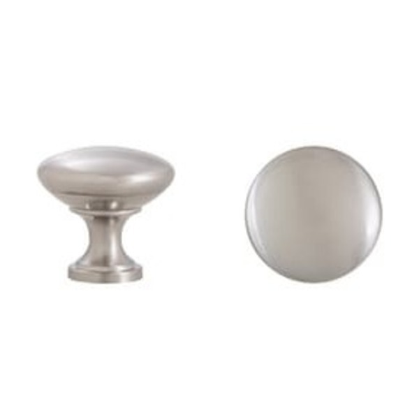 DEISGN HOUSE KNOB 11/4 BRS SN 5 PK