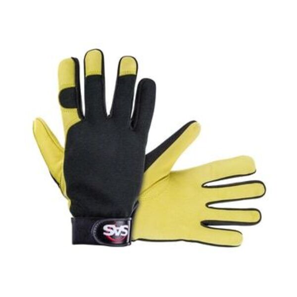 SAS MX IMPACT MED COWHIDE GLV