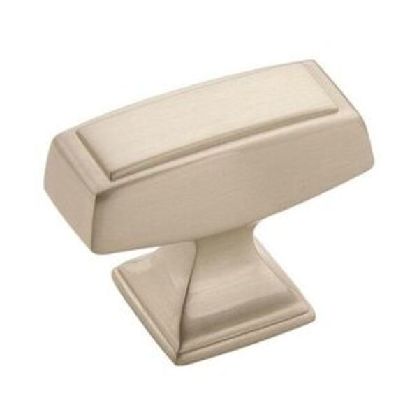 AMEROCK LLC 1-1/2 in. Cabinet Knob in Satin Nickel