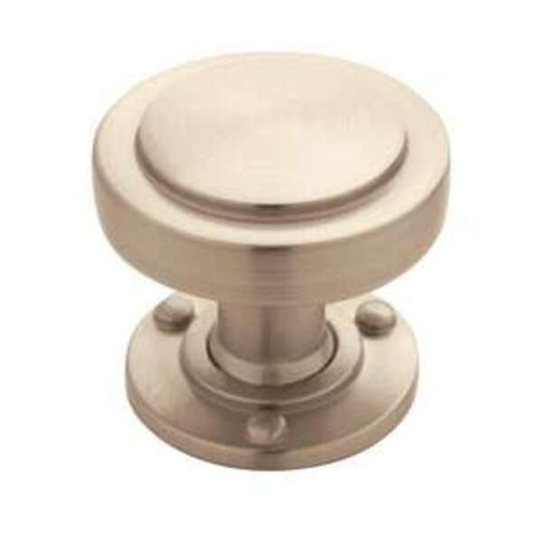 AMEROCK LLC 1-1/4 in. Cabinet Knob in Satin Nickel