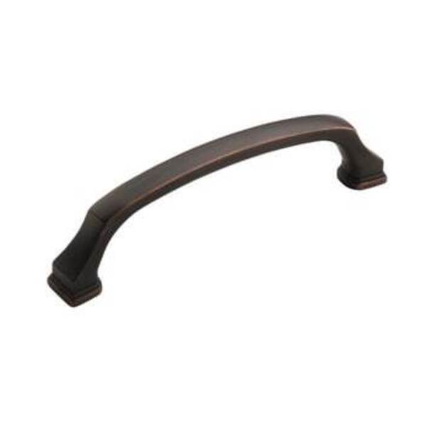 AMEROCK LLC 5-1/16 in. Center-to-Center Cabinet Pull Handle in Oil Rubbed Bronze